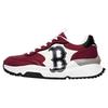 Chunky Runner Low Top Casual Running Shoes Unisex Burgundy Sneakers 3ASHCRS3N-43WIS