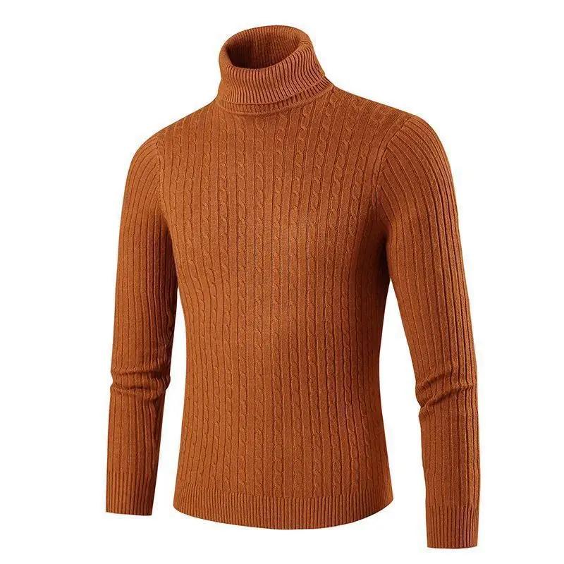 Autumn & Winter Casual Knitted Turtleneck Pullover Sweater