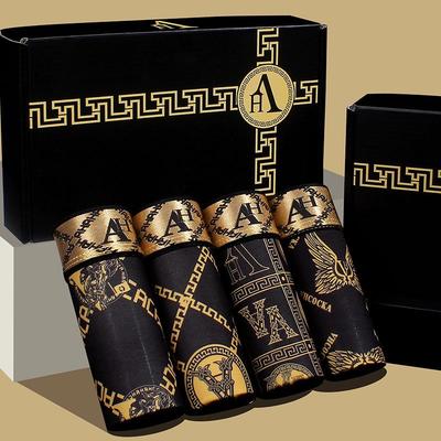 Calzoncillos bóxer transpirables de seda de hielo premium para hombre - Colección de verano - Caja de regalo