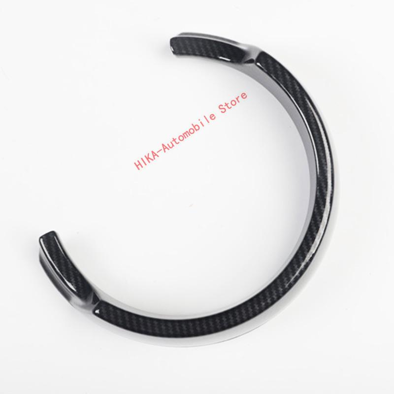 For volkswagen VW beetle 2003-2010 black carbon fiber Interior dashboard decoration central control trim cover 2005 2006 2007