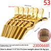 Seamless Hair Salon Perming and Dyeing Bangs Positioning Zoning Clip Crystal Duckbill Straight Clip Long Mouth Plastic Clip
