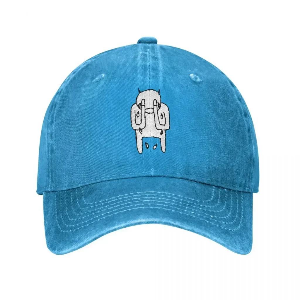 Radiohead Amnesiac Album Baseball Caps Unisex Distressed Denim Washed Snapback Hat Rock Outdoor All Seasons Travel Caps Hat