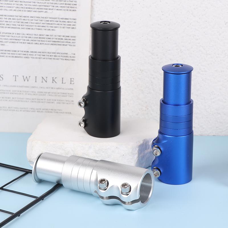 1Pc Bike Stem Fork Bicycle Handlebar Extension Riser Rise Up Bicycle Adapter Durable Power Mountain Cycling Part 120Mm
