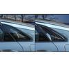 Fit  For KIA Optima K5 2020 2021 Car Rear Louver Window Side Shutter Cover Trim Sticker Vent Scoop ABS Carbon Fiber