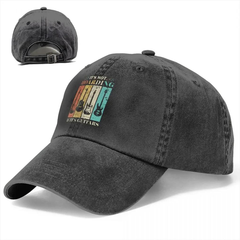 Einfarbige Cowboyhüte Hamsternde Damenhüte Sonnenschirm Baseballkappen Gitarrenrock Schirmmütze Trucker Dad Hat