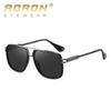 aoron Polarized Driving Sunglasses Fashion Men's Metal Anti-ultraviolet Discoloration Sunglasses