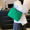 Fashionable Candy Color Underarm Bag Durable and Portable Handbag for Women
