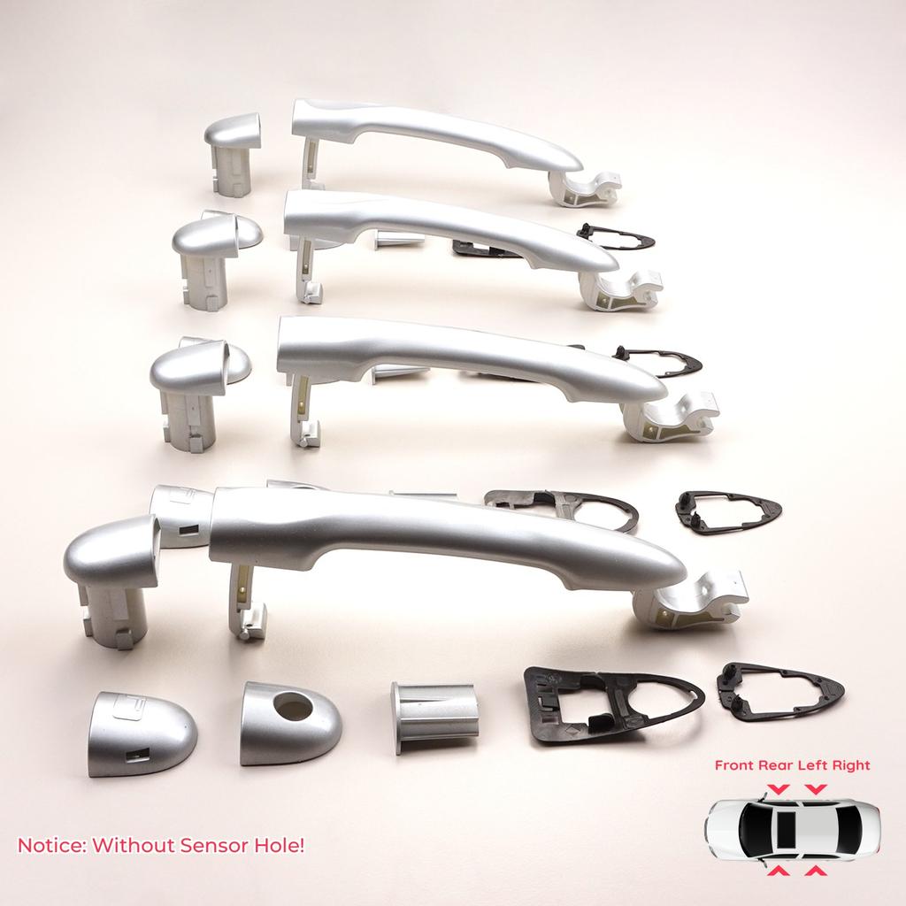 BDP1169-1 4 Stück Außentürgriff Chromfarbe 806B02596R für Renault Fluence Megane 3 Clio 4 Scenic 3 Captur 1