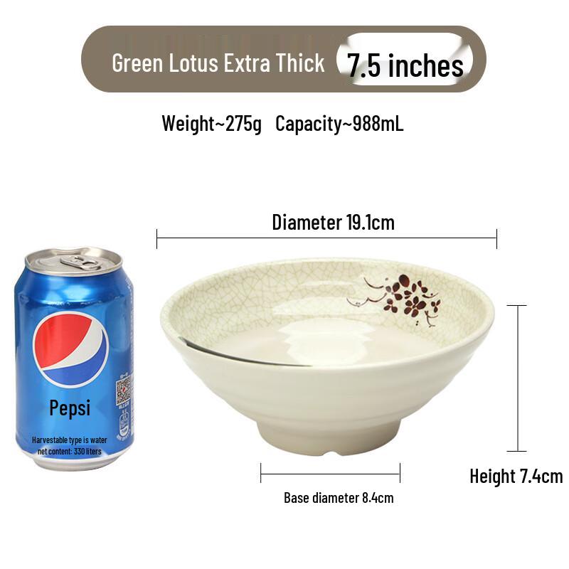 Jingyu Commercial Melamine Noodle Bowl