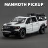 New 1:32 Dodge RAM 1000 TRX Mammoth Picku Alloy Car Model with Sound and Light Pull Back Children's Toy Collectible Birthday Gift
