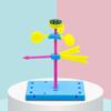 Simulated Plastic Wind Vane Assembly Model Material Set For Childrens Stem Activities