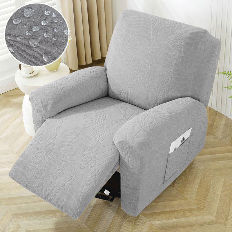 Recliner Sofa Cover Waterproof Jacquard Armchair Slipcover Relax Armchair Lazy Boy Stretch Couch Chair Cover 1/2/3seater
