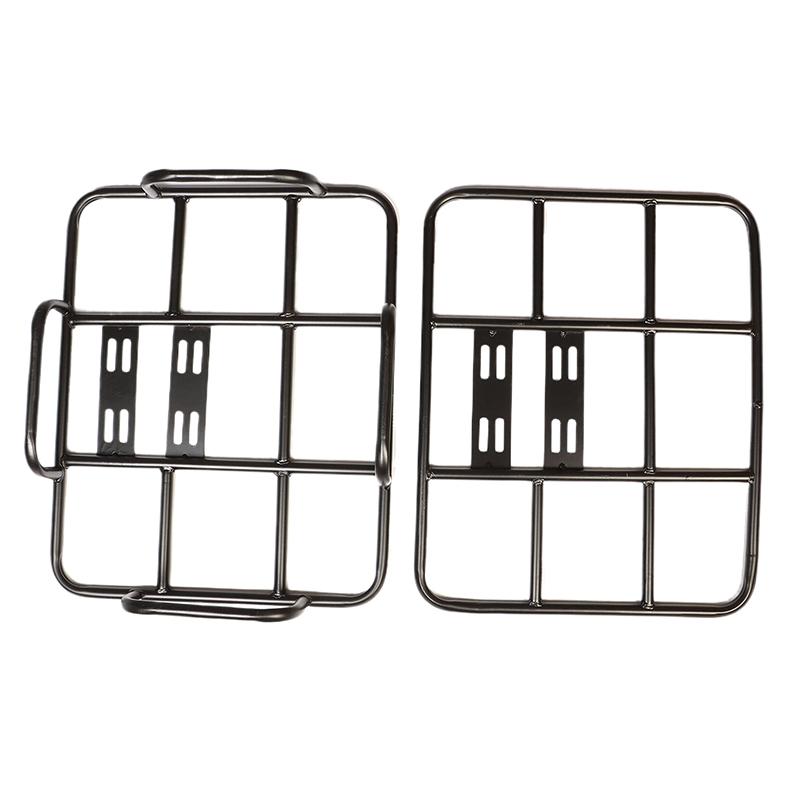 Essenslieferboxen-Gepäckträger Hinterer Gepäckträger Lade-Nahtloser Stahlrohr Universal für Motorrad Elektrofahrrad 53x43cm