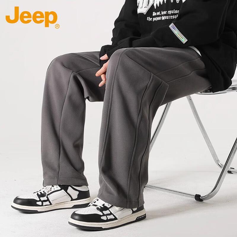 

JEEP Men s Casual Straight-Leg Sports Trousers L