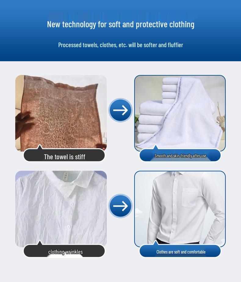 25kg Hotel-Grade Anti-Static Linen Softener Powder for Salons