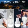 LED Rechargeable Bulb Light E27 9W/15W 1500mAh Emergency Bulb 85-265V for Home Power Outdoor Camping Failure Porch Garden Lamp