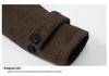 Men's Winter Thick Wool Hooded Zipper Jacket