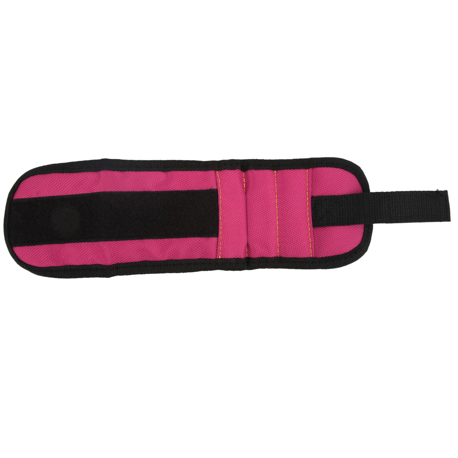 

Magnetic Wristband Waterproof Tools Storage Belt with 2 Magnets for Holding Screws Nails Drill