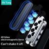 Slim Magnetic Car Phone Holder Strong Adhesion Portable Design For Dashboard Home Office Daily Use