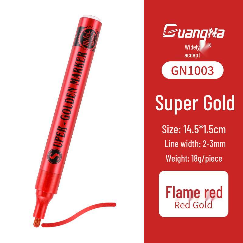 Metallic Color Craft Markers: Water-Based Paint Pens for Albums, Cards, Ceramics, and More