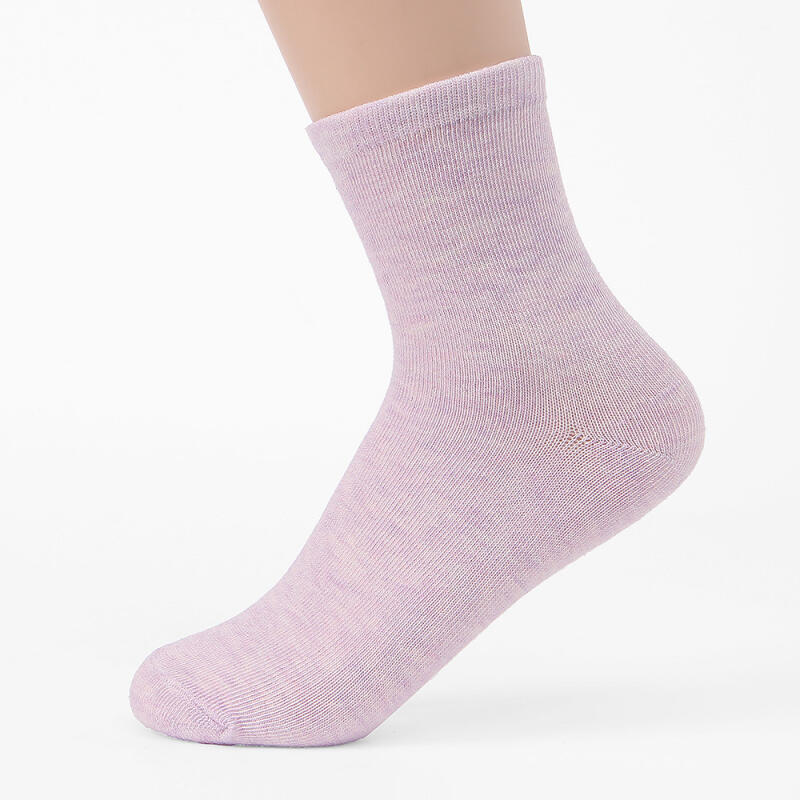 Simply Women's Mid-Calf Socks 5-Pair Set Basic Cotton Socks