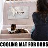 breathable pet cooling pad 50x40cm washable cat dog ice mat summer portable pet cooling blanket for car seats kennels carriers