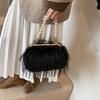 Niche Women'S Handbag, Versatile for Autumn And Winter, Featuring a Chain Crossbody Design
