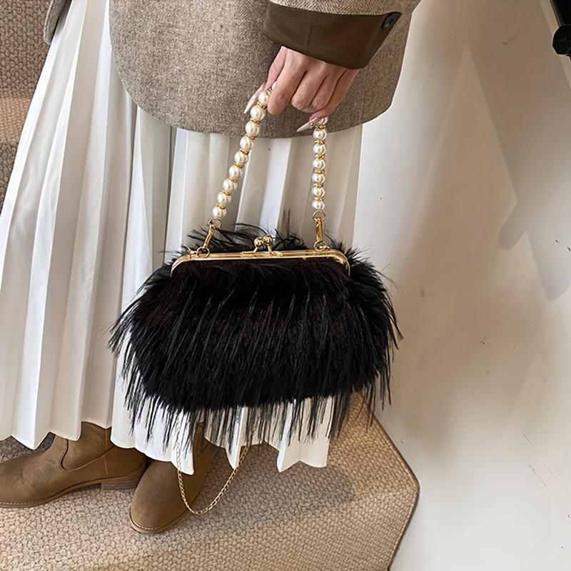 Niche Women'S Handbag, Versatile for Autumn And Winter, Featuring a Chain Crossbody Design
