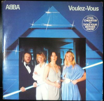 LP Record ABBA - Voulez-Vous SEPC86086 Epic 1979 UK Pop Used