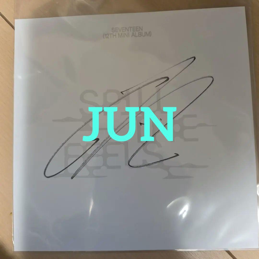 

[USED] SPILL THE FEELS JUN US Autograph Card (USA Exclusive)