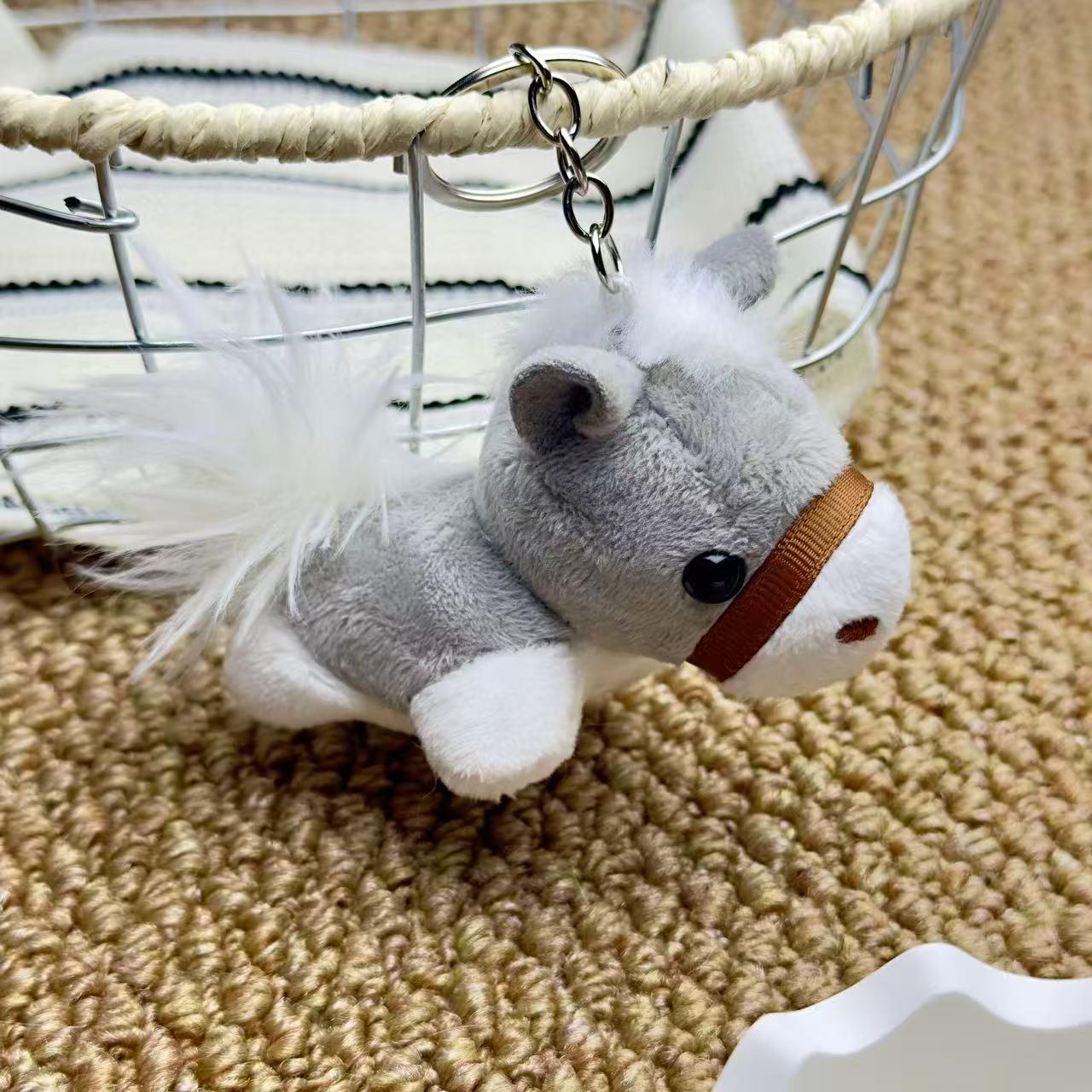 

Милый мультяшный плюшевый брелок-подвеска в виде пони 11cm