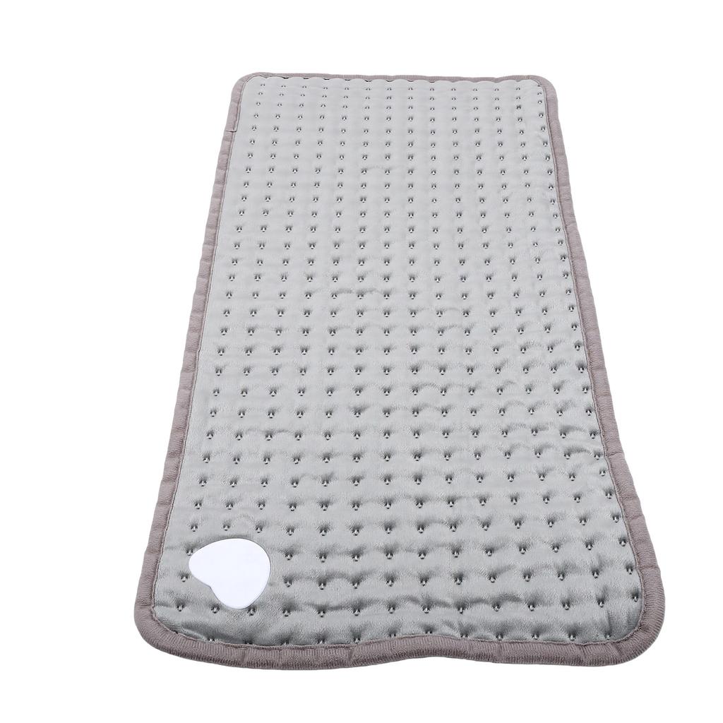 Heating Pad Flannel 9 Temperature Settings Portable Electric Throw Heating Pad with 4 Timers for Waist Back Neck Knee