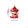 Vánoční závěsná ozdoba Festivalový dárek Řemeslo Roztomilá párty dekorace