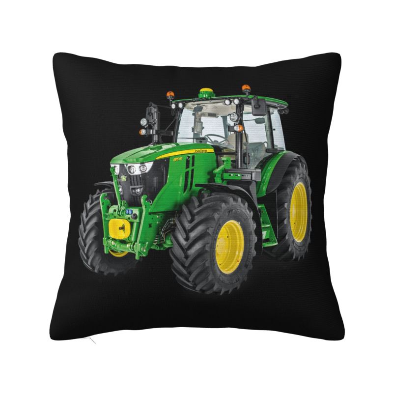 

Tractor Pillow Case Home Decorative Kawaii Chair Cushion Square Pillowcase 30x30cm 12x12in