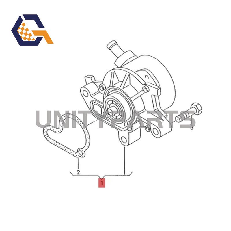 Brake Vacuum Pump For VW GOLF POLO NEW BEETLE CADDY SEAT LEON CORDOBA SKODA FABIA OCTAVIA 1.9TDI 038145101A 038145101B