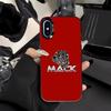 M-mackS Truck-k Logo Phone Case For IPhone 17 Air 16 E 15 14 Plus 13 12 11 Pro Max Colored Silver Cover