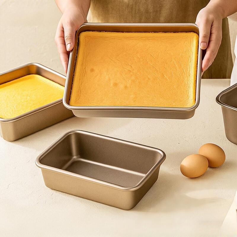 MDNG Non-stick Golden Carbon Steel Baking Pan Set