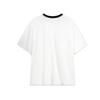 Li Ning Letter Print Loose Comfortable Short Sleeve T-Shirt Unisex Tops White AHSU657-1(TEAM702-3.4.14)