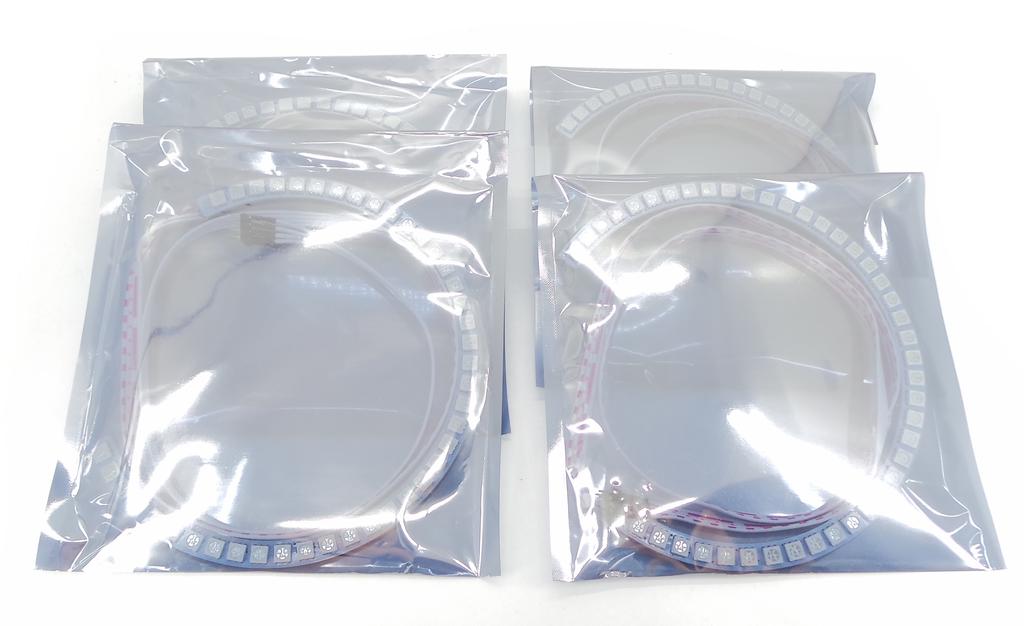 BMW E36 E38 E39 E46 RGB Angel Eye-ringer sett + fjernkontroll, 12V, Off-Road