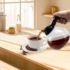 1.8L Coffee Pot High Borosilicate Heat Proof Glass Coffee Decanter Carafe for Travel Picnics Outdoor Activities