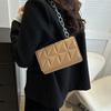 Trendy Casual Women's Small Square Bag Elegant Chain Strap Crossbody Purse