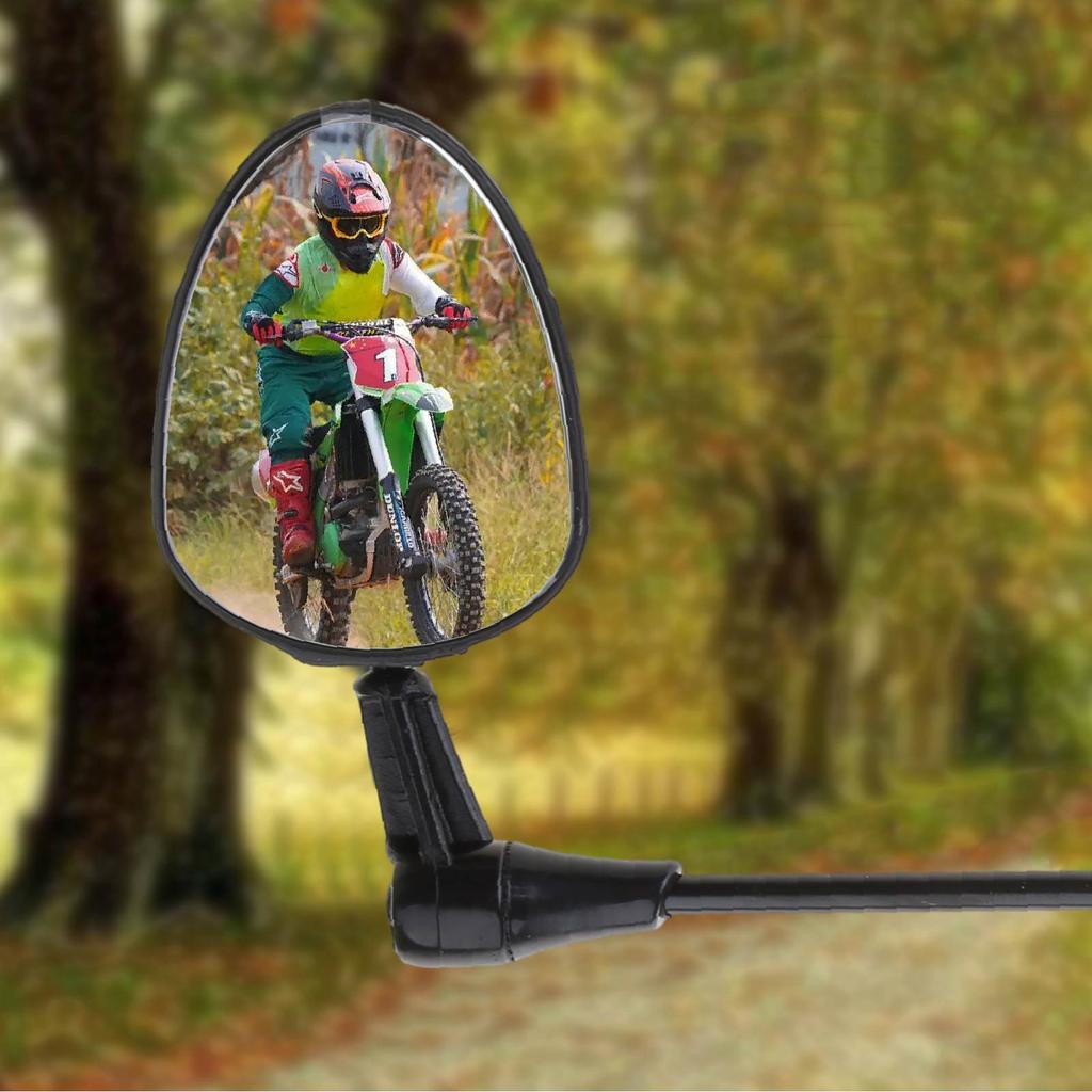 1Pc Bike Helmet Mirror 360 Degree Adjustable Lightweight Bicycles Cycling Rear View Helmet Mounted Mirror for Cycling