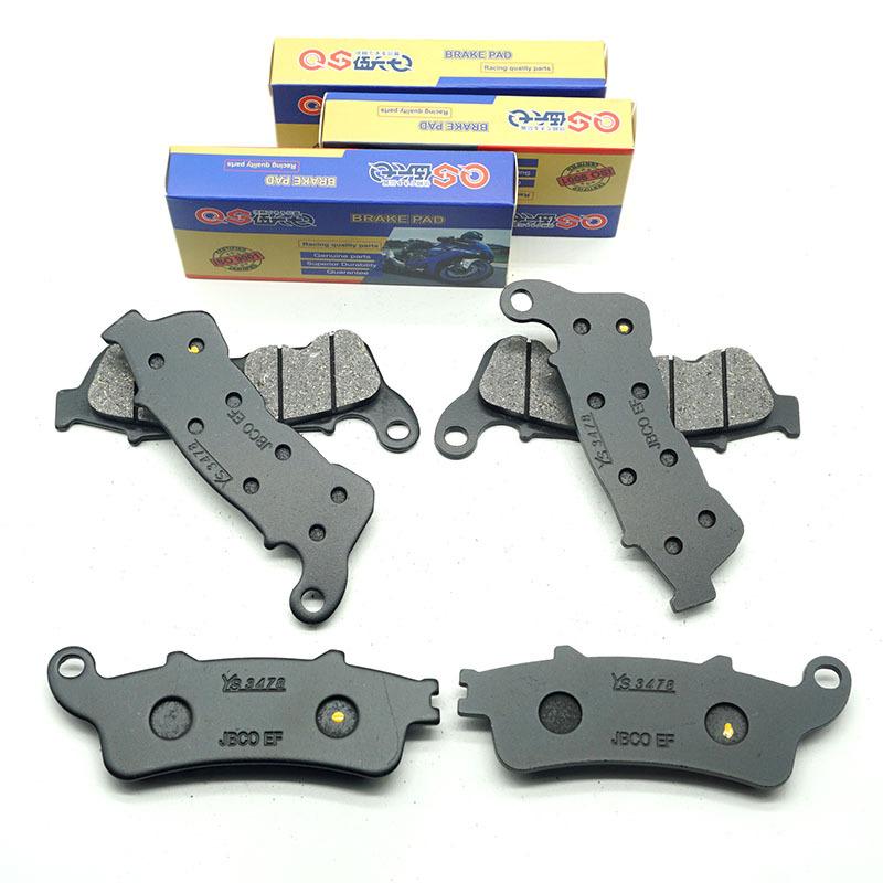 Motorcycle Front Rear Brake Pads for HONDA NT700 Deauville ABS 2005-2012 NT700V Varadero 2010-2013 VFR800 VFR800A 2006-2016