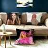 Singer Addison Rae Bad Bleep Pillow Case Square DoubleSided Sofa Cushion Cover Bedroom Bedside Pillow
