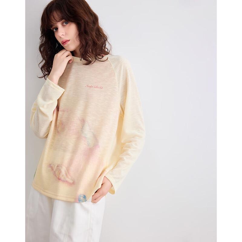 Women s Shell Coastline Printed Long Sleeve T-Shirt M