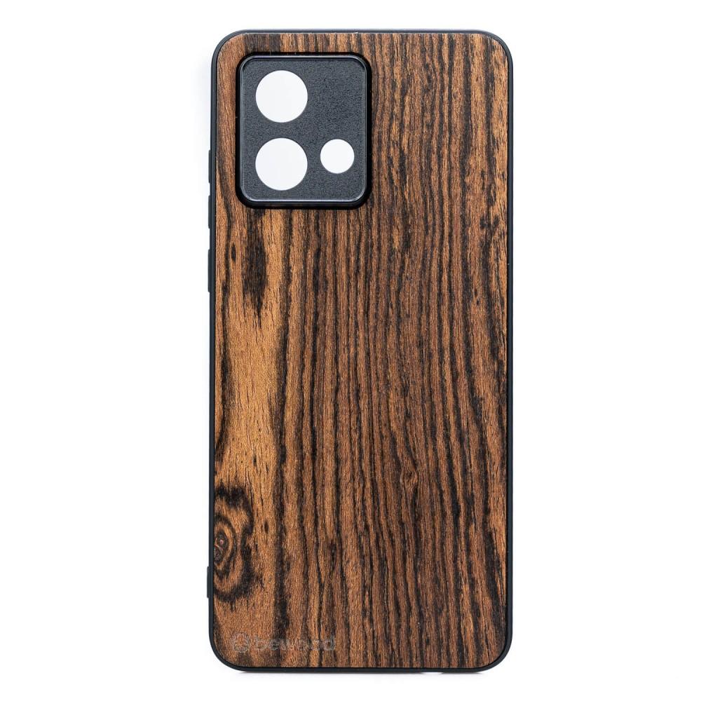 Bewood Wooden Case for Motorola G84 5G bocote