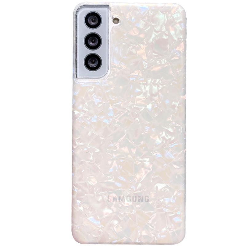Dreamy Shell Pattern Silicone Case for Samsung S25U/A55/A16/Note20/S24FE