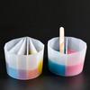 1 Pc Epoxy Silicone Color Mixing Cup Toning Dispensing Cup DIY Craft Casting Tool  Silicone Color Cup Silicone Compartment Cup