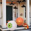 Halloween Balony Dekoracyjne w Kształcie Gałki Ocznej w Mrocznym Stylu Balony Horror Halloween Trwałe Kształt Dyni Dekoracje na Imprezę 55cm