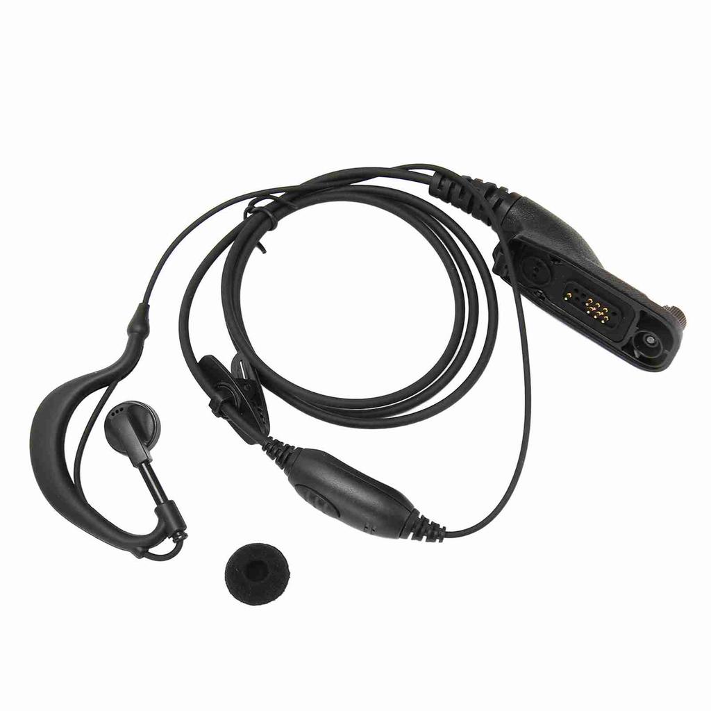G Shape Headset with PTT Mic Clear Sound Quality 2 Way Radio Earphone for MOTOROLA XPR6000